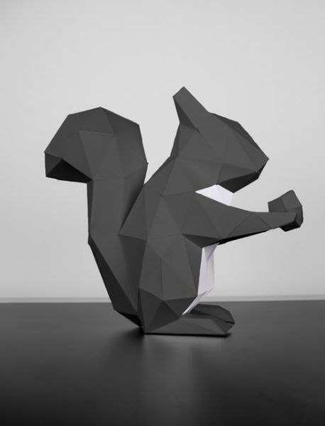 origami papertrophy eichhörnchen papier basteln