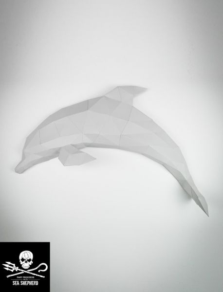 Papier Delfin grau